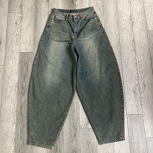 Blue Baggy Jeans Balloon Fit Bought From Order Archive on Musinsa